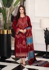 HAYA EMBROIDERY 3PC STITCH
